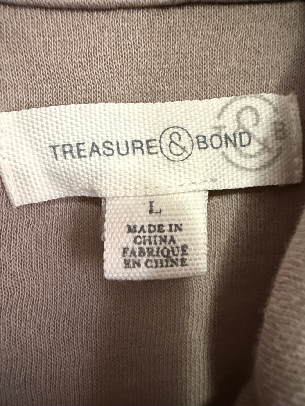 Grey Reverse Fleece button up shirt - Picture 2 of 4